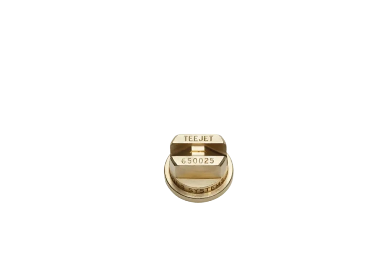 Vlakstraalmond, messing, 65-0025