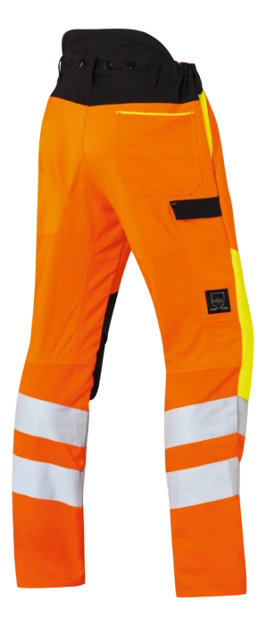 Reflecterende broek, met bescherming tegen snijwonden, Protect MS, maat L