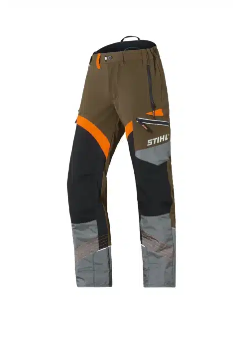 Klimbroek, zonder snijbescherming, ADVANCE X-CLIMB, maat M, turf